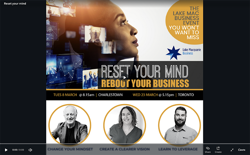 Reset Your Mind - Events
